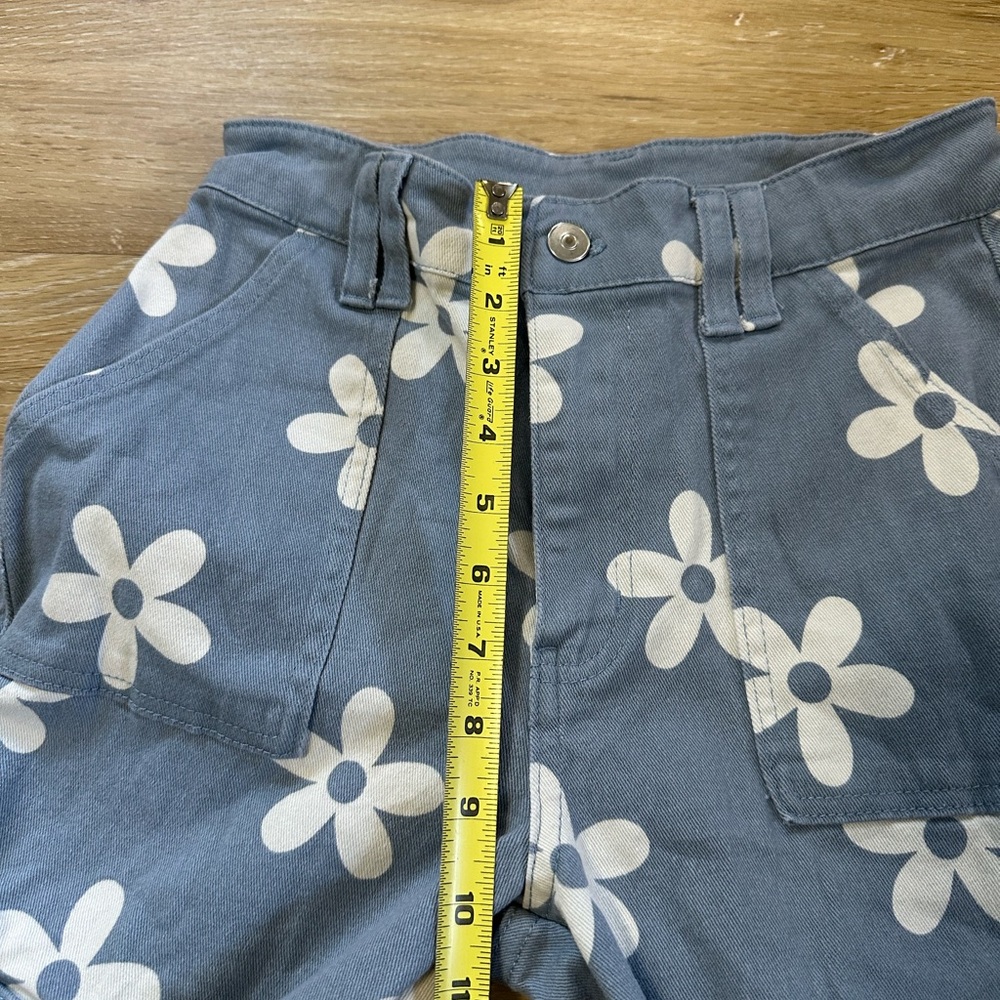 Altar'd State Women's Floral Print Cargo Pants, Casual Trendy WIDE LEG Small S - Picture 6 of 10
